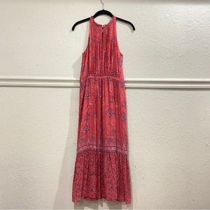 SOLD Joie Chara Silk Dress in Strawberry